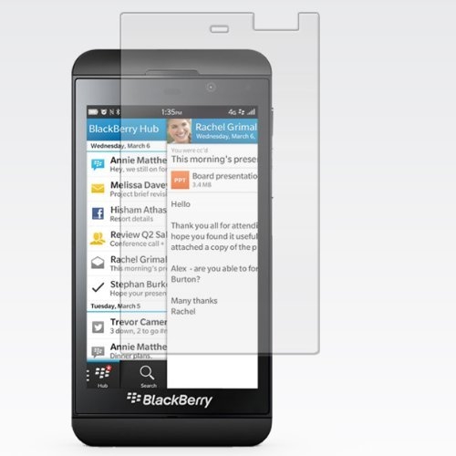 2x Protector de Ecrã Transparente Blackberry Z10