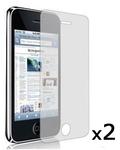 2x Protector de Ecrã Transparente Iphone 3G/S