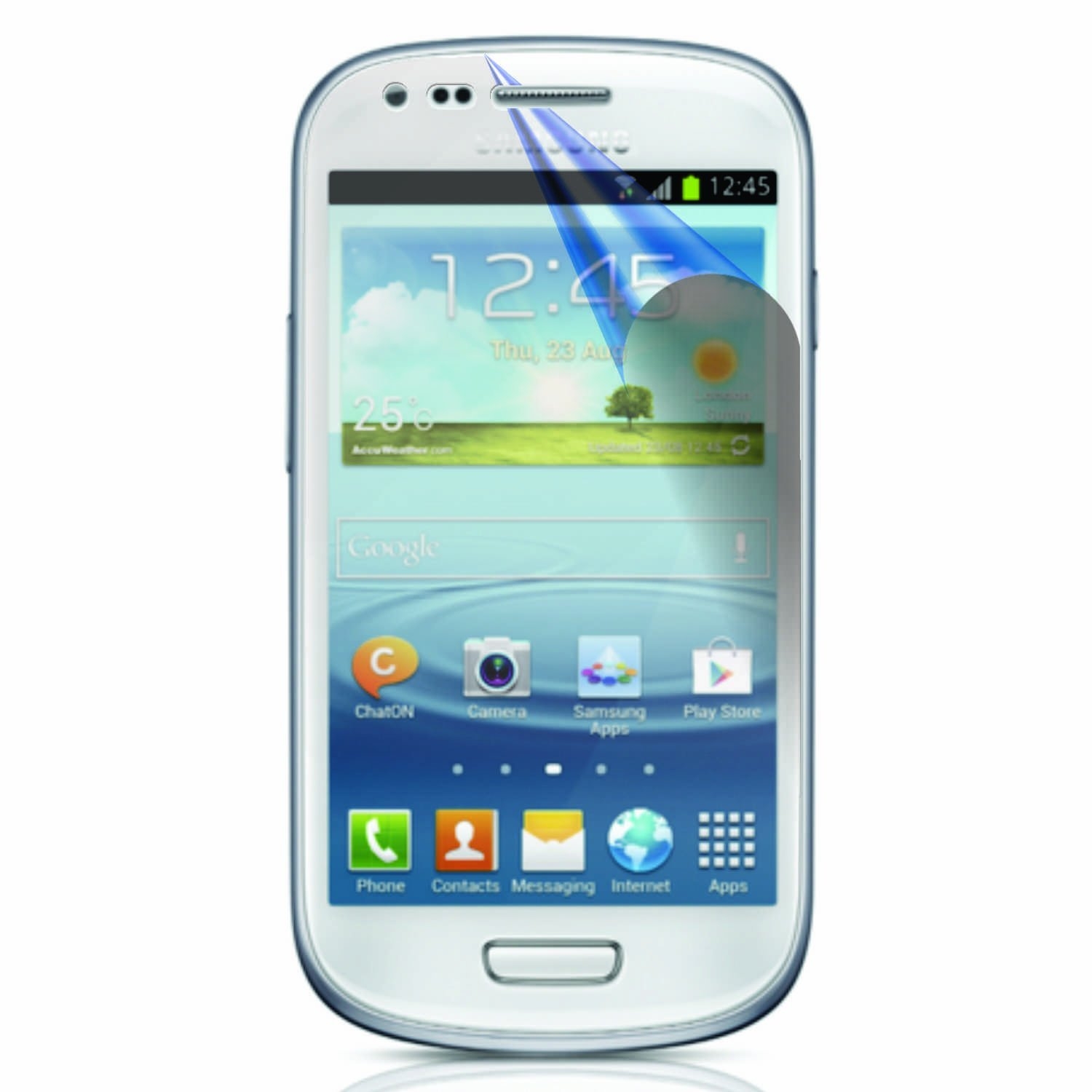 2x Protector de Ecrã Transparente Samsung Galaxy S3 Mini i8190