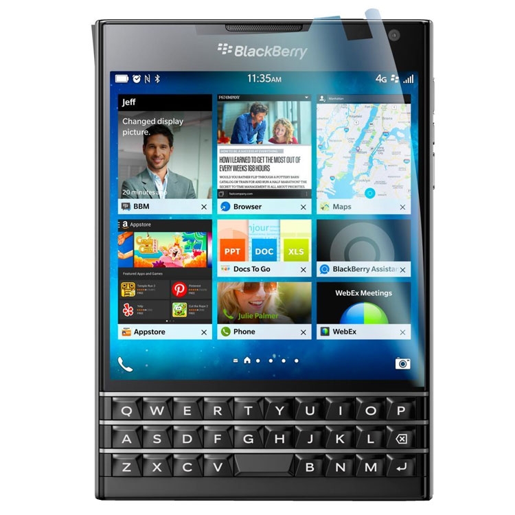 Protector Ecrã BlackBerry Passport - Pack 2 Uni