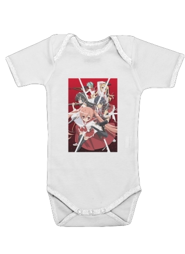  Aria the Scarlet Ammo para bodysuit bebê manga curta