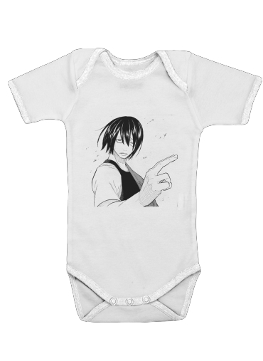  Benimaru Shinmon para bodysuit bebê manga curta