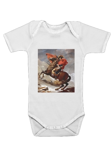  Bonaparte Napoleon para bodysuit bebê manga curta