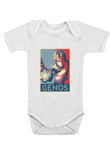  Genos propaganda para bodysuit bebê manga curta