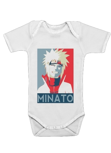  Minato Propaganda para bodysuit bebê manga curta