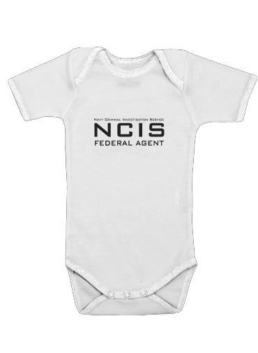  NCIS federal Agent para bodysuit bebê manga curta