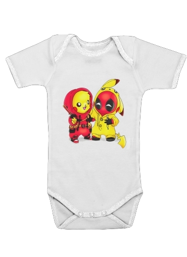 Onesies Baby Pikachu x Deadpool