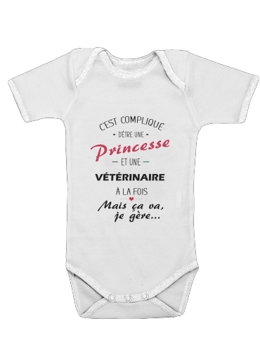 Onesies Baby Princesse et veterinaire
