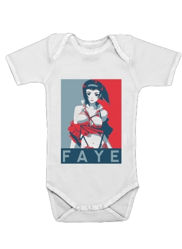 Propaganda Faye CowBoy para bodysuit bebê manga curta