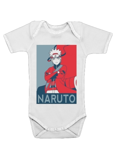  Propaganda Naruto Frog para bodysuit bebê manga curta