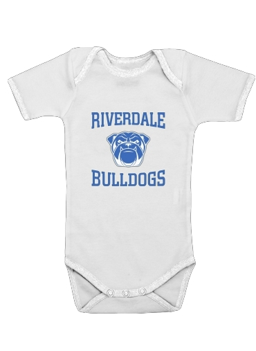  Riverdale Bulldogs para bodysuit bebê manga curta