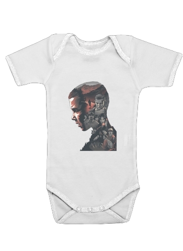Onesies Baby Stranger Things Abstract ART