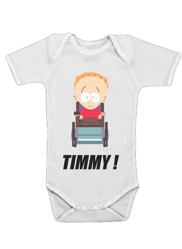  Timmy South Park para bodysuit bebê manga curta