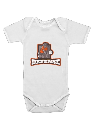 Onesies Baby Volleyball Defense