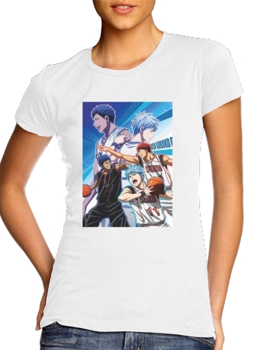  Aomine the only one who can beat me is me para T-shirt branco das mulheres