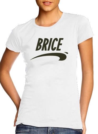  Brice de Nice para T-shirt branco das mulheres