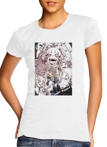  Himiko toga MHA para T-shirt branco das mulheres