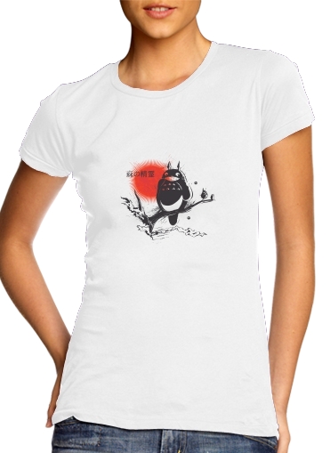  Traditional Keeper of the forest para T-shirt branco das mulheres