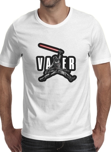  Air Lord - Vader para Manga curta T-shirt homem em torno do pescoço