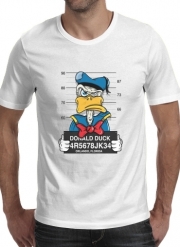 T-Shirts Donald Duck Crazy Jail Prison