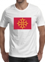 T-Shirts Drapeau de Midi-Pyrenees