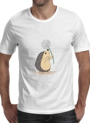 T-Shirts Hedgehog play dandelion