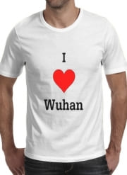 T-Shirts I love Wuhan Coronavirus