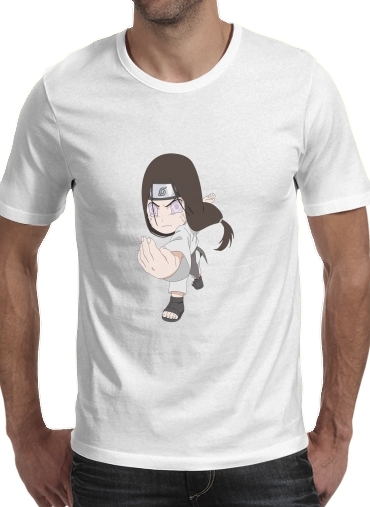  Neiji Chibi Fan Art para Manga curta T-shirt homem em torno do pescoço