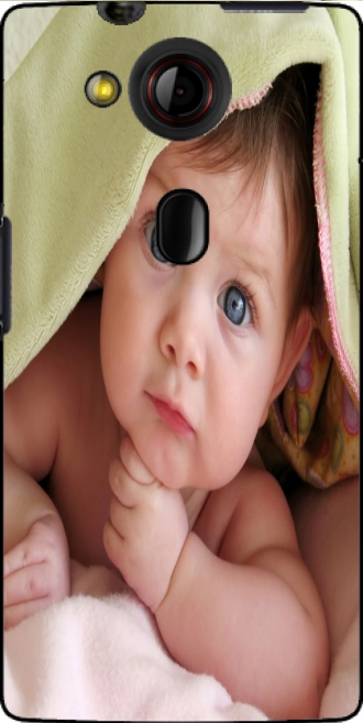 Capa Acer Liquid Z4 com imagens baby