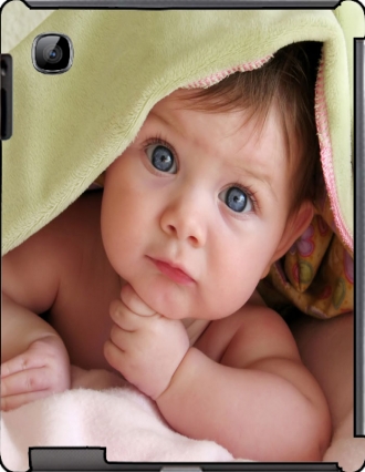 Capa Ipad 2 com imagens baby