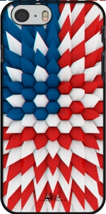 Capa 3D Poly USA flag for Iphone 6 4.7