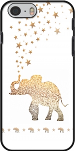 Capa Gatsby Gold Glitter Elephant for Iphone 6 4.7
