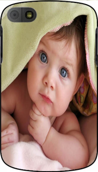 Capa Blackberry Q10 com imagens baby