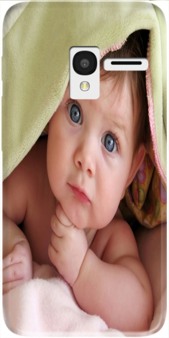 Capa Alcatel Pixi 3 4.5 3G 4027X com imagens baby