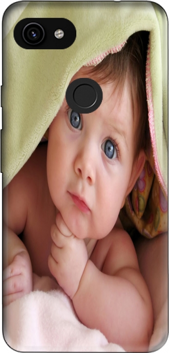 Silicone Google Pixel 3A XL com imagens baby