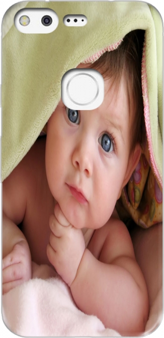 Capa Google Pixel com imagens baby