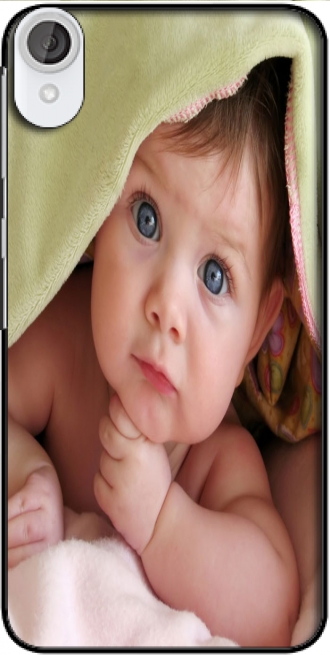 Capa HTC Desire 820 com imagens baby