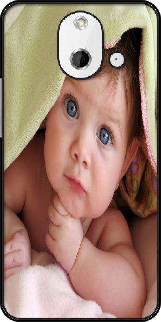 Capa HTC One (E8) com imagens baby