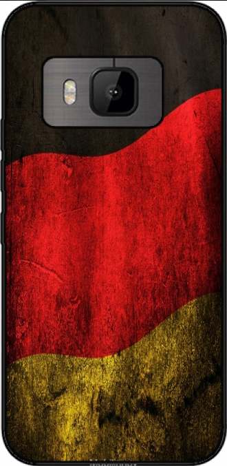 Silicone HTC One M9 com imagens flag