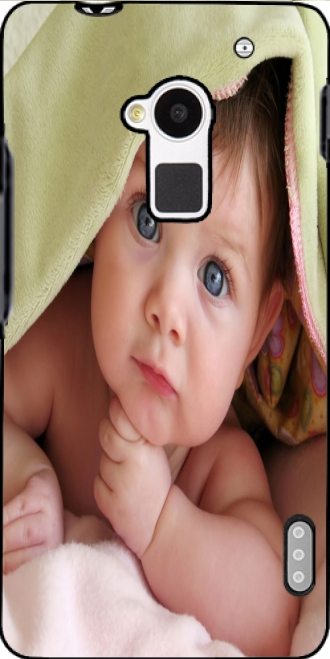 Silicone HTC One Max com imagens baby