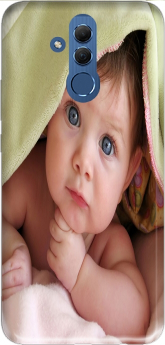 Silicone Huawei Mate 20 Lite com imagens baby