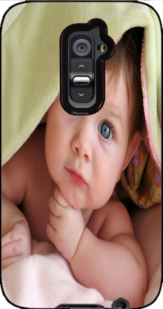 Silicone LG G2 com imagens baby