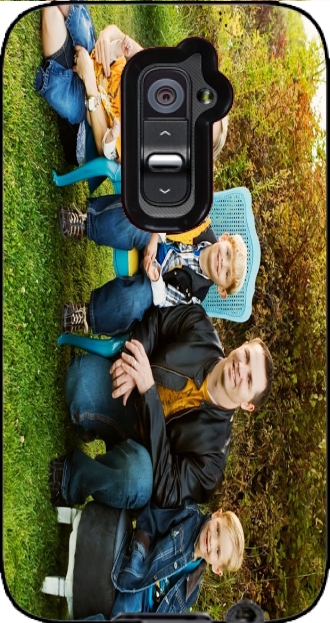 Silicone LG G2 com imagens family