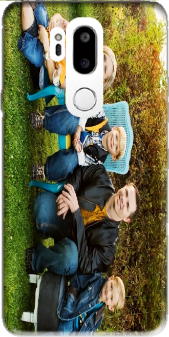 Capa LG G7 com imagens family