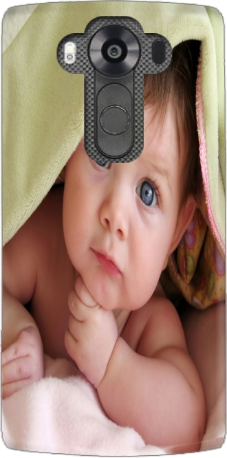 Capa LG V10 com imagens baby