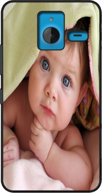 Silicone Microsoft Lumia 640 XL com imagens baby