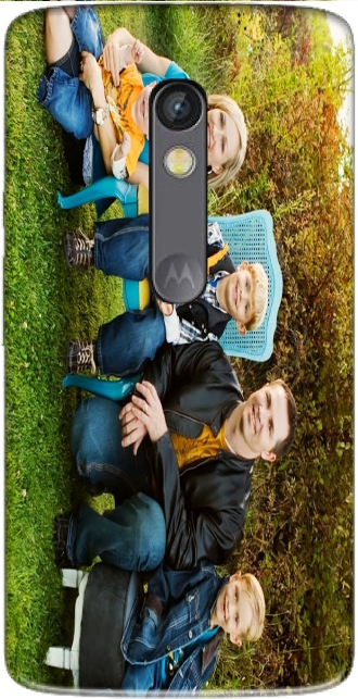 Capa Motorola Moto X Play com imagens family