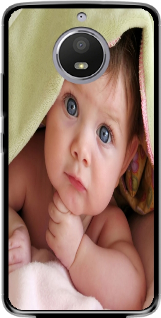 Silicone Motorola Moto E4 Plus com imagens baby