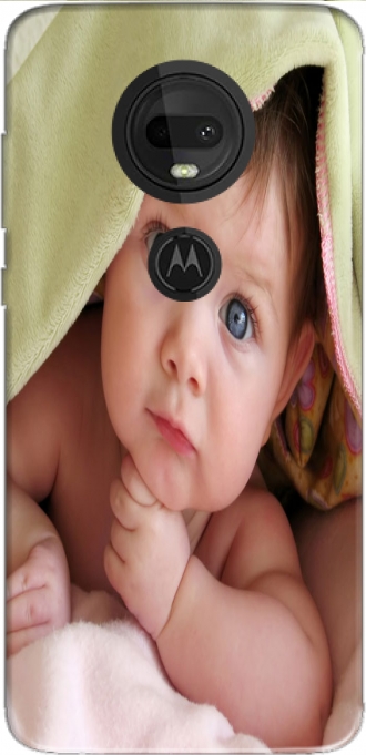 Silicone Motorola G7 / G7 Plus com imagens baby