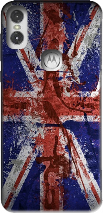 Capa Motorola One (P30 Play) com imagens flag